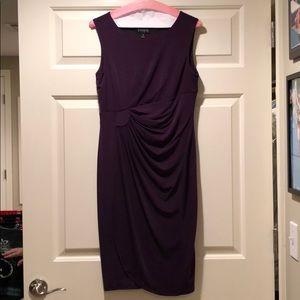Plum wrap dress size 8